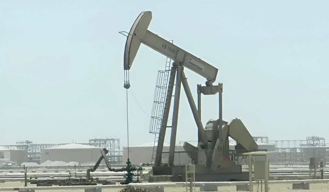 occidental oman rig location access roads service contract